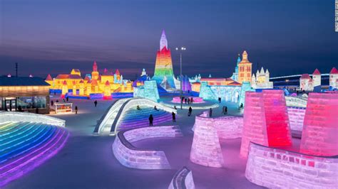 Take a look at the world's largest snow and ice festival - CNN Video