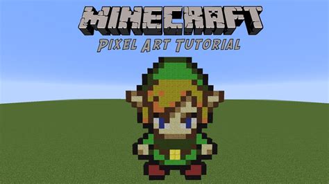 Minecraft Pixel Art Zelda