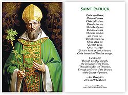 St. Patrick Prayer Card