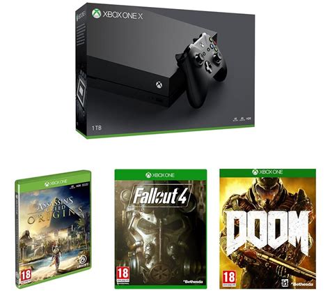 Buy MICROSOFT Xbox One X & Games Bundle | Free Delivery | Currys