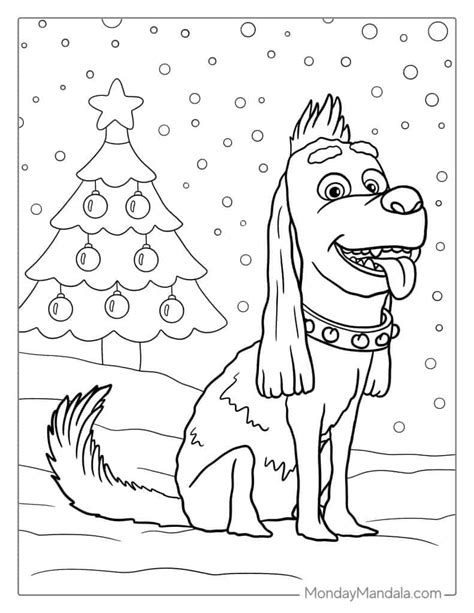 Grinch Dog Coloring Pages