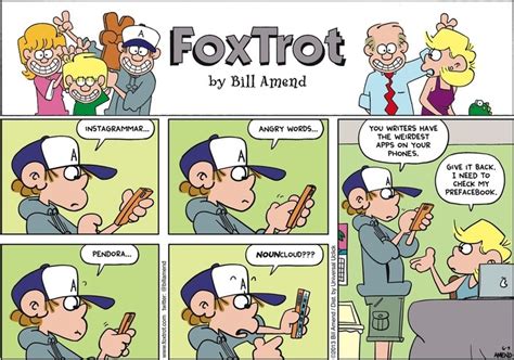 FoxTrot by Bill Amend for June 09, 2013 | Foxtrot, Apps for writers ...