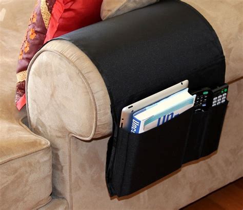 Chair Armrest Caddy Pocket Organizer – 7 Gadgets