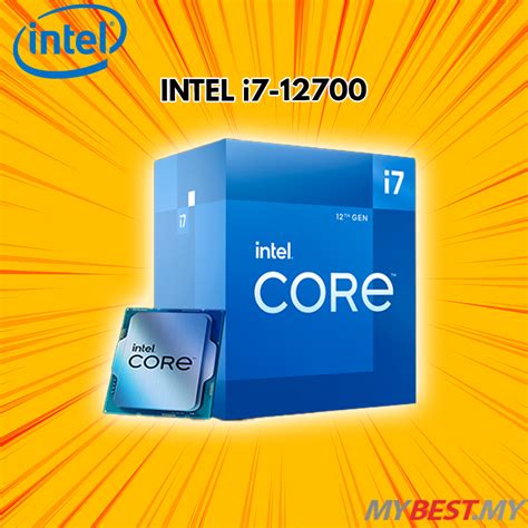 INTEL i7 12700