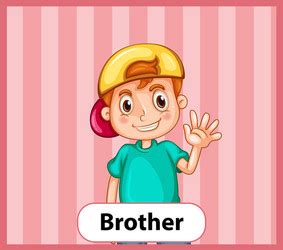 Brother Flashcard Vector Images (17)