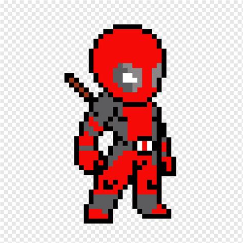 Minecraft Spider-Man Deadpool Pixel art Xbox 360, dead pool, text, logo ...