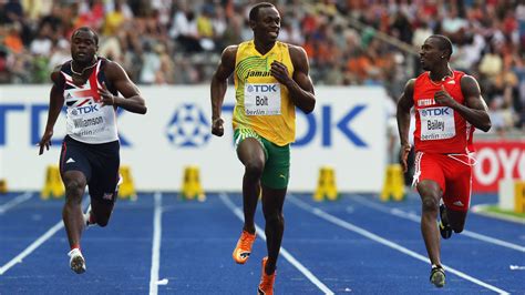 Who is the fastest person in the world? It's an Olympics record-holder