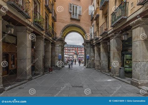 The Wonderful Old Town of Madrid, Spain Editorial Stock Image - Image ...