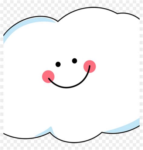 Happy Cloud Clipart Black And White Lion