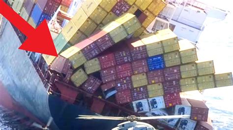 Largest Cargo Ship Crash