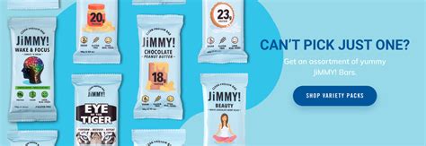 JiMMYBAR! - High Protein, Low Sugar, Gluten Free, Delicious Bars