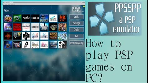 PSP Emulator-How to play PSP games on PC for free?(PPSSPP) - YouTube