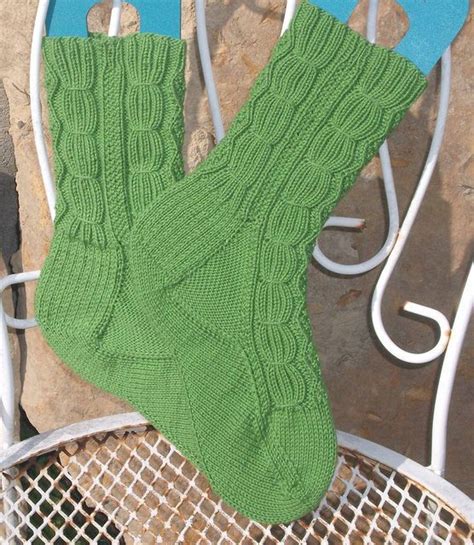 Winter Wheat Socks Pattern - Knitting Patterns and Crochet Patterns ...