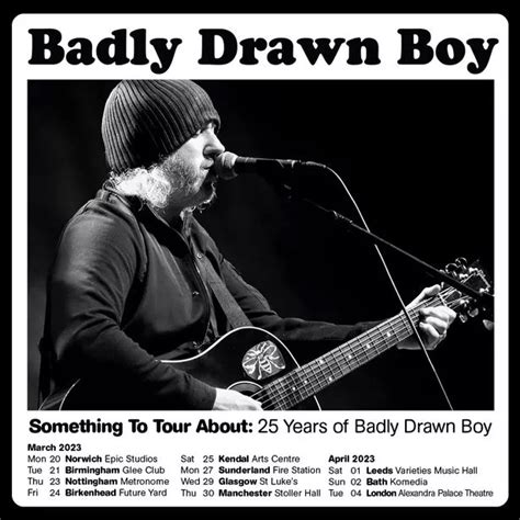 Badly Drawn Boy announces series of intimate shows to celebrate 25 ...