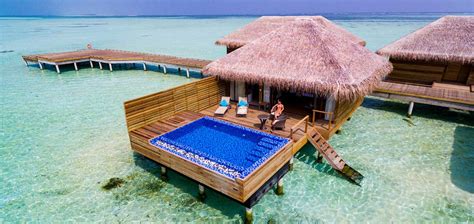 Cocoon Maldives Lagoon Suite Pool - Maldives Water Villas