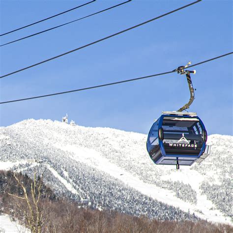 Cloudsplitter Gondola Ride Winter - Whiteface Mountain