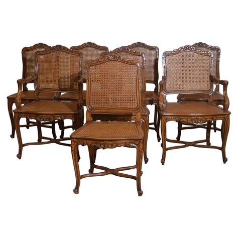 Set of 4 Antique High Back Dining Chairs For Sale at 1stDibs