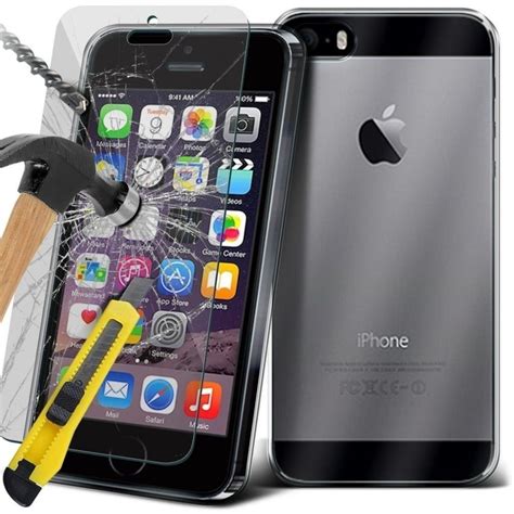 Mofred® MOFRED® Apple iPhone SE Tempered Glass Shatterproof Screen ...