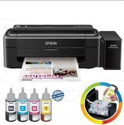 Epson L382 - InkJet Color Printer & Scanner - Black