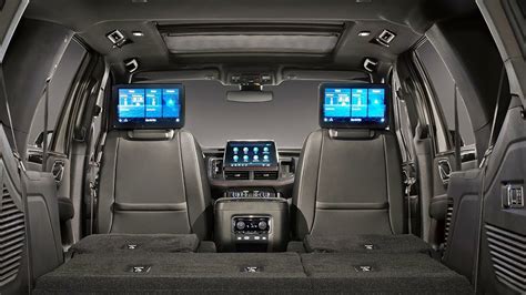 Suburban 2022 Interior Trunk Space With Third Row - Interior Design ...