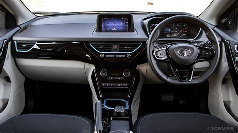 Nexon EV Dashboard Steering Wheel Music System Interior Image, Nexon EV ...