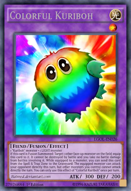 Colorful Kuriboh by BatMed on DeviantArt