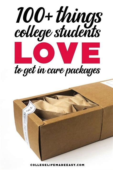 100+ Ideas for a College Care Package (Students Favorites) | Care ...