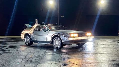 "Back To The Future" DeLorean time machine replica up for sale