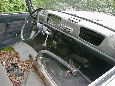 Sad interior of a PEUGEOT 404 Pick-up - a photo on Flickriver