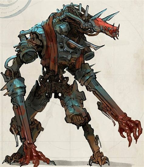 Pin by geff on stands in 2022 | Robot concept art, Monster concept art ...