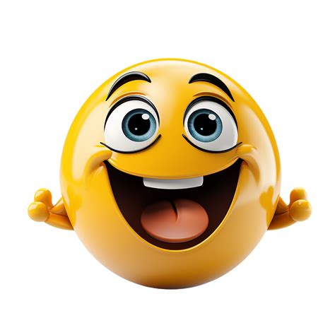 Happy Emoji, Happy Emoji Png, Happy Emoji Transparent Background, AI ...