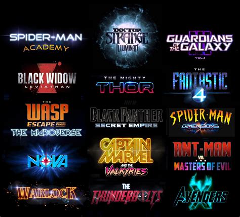 This Marvel Phase 4 Movies Slate Is What Fans Dreams Are Made Of