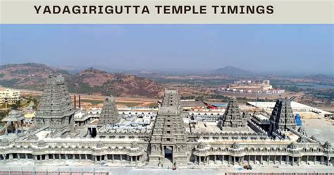 Yadagirigutta Temple (Yadadri) – Timings, Poojas, Sevas & History ...