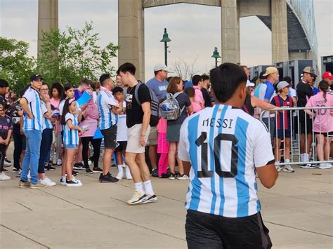 Fans of Philadelphia and Inter Miami (but mostly Messi) flock to 'once ...