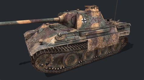 3D model Panther tank | CGTrader