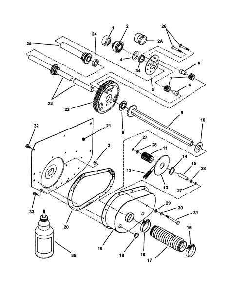 DIFFERENTIAL, R.H. FENDER Diagram & Parts List for Model 331416bve ...