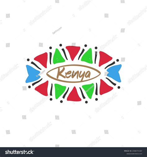 Abstract Kenya Tourist Logo Business Vector Stock Vector (Royalty Free ...