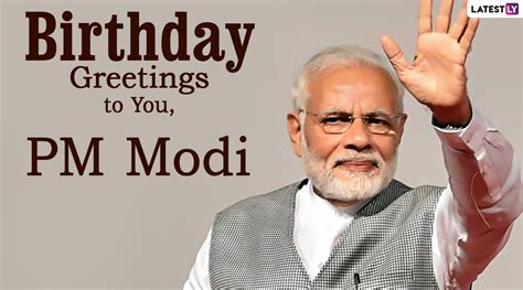 Narendra Modi Birthday Wishes, Quotes & Images: Wish PM With Greetings ...