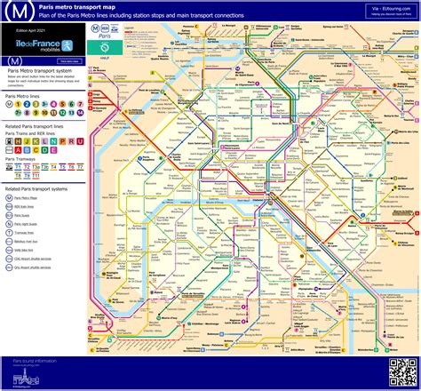 Paris Metro Maps Plus Metro Lines With Stations | SexiezPix Web Porn