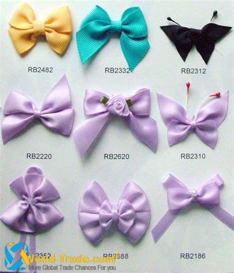 Different Types of Bows Ribbon | Type of ribbon | Pinterest | Different ...