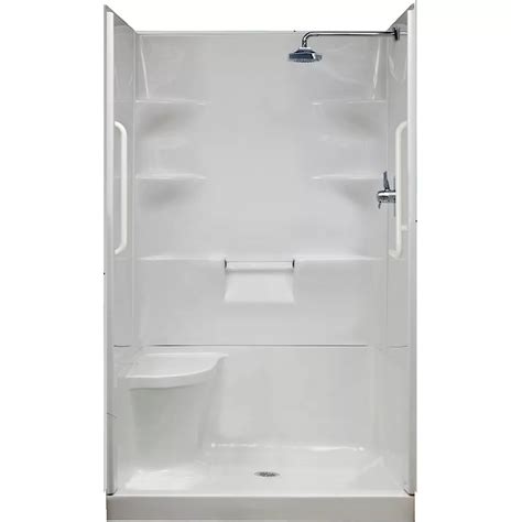 Mirolin Ellis 42-Inch Acrylic Shower Wall Set | The Home Depot Canada