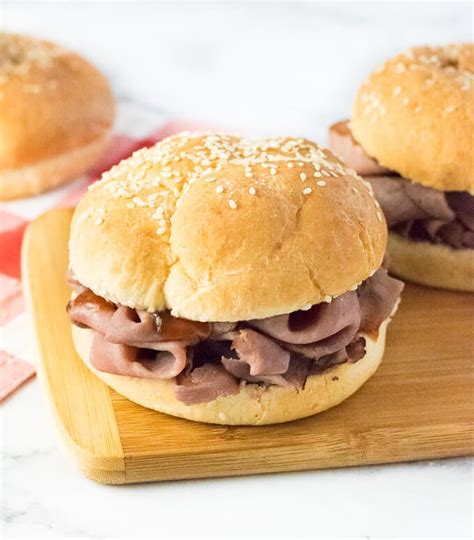 How to Make Arby's Roast Beef Sandwich - Fox Valley Foodie