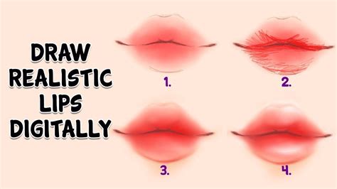 Step By Step How To Draw Lips at Drawing Tutorials