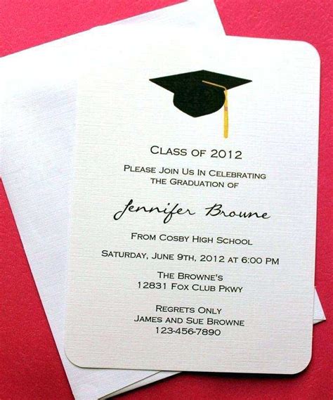 Graduation Name Card Template Free