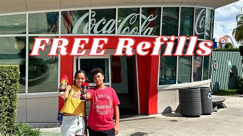 Free Refills at Universal Studios: Locations for Freestyle Machines ...