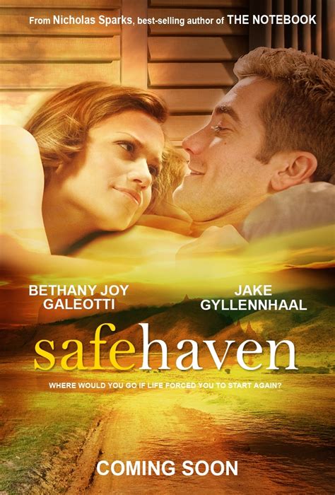 Safe Haven Movie Poster - Nicholas Sparks' novels & movies Fan Art ...