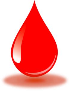 Real Red Blood Drop Clip Art at Clker.com - vector clip art online ...