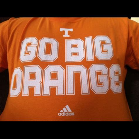 Go Big Orange! | Tennessee football, Tn football, University of tn