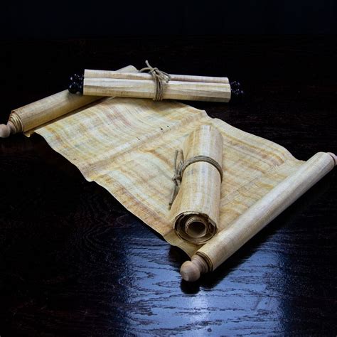 Papyrus Scrolls (Egyptian, Greek, and Roman) Workshop, Grounded Print ...