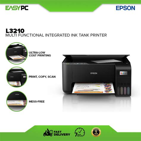 Epson L3210 Multi Functional Integrated Ink Tank Printer, Epson Micro ...